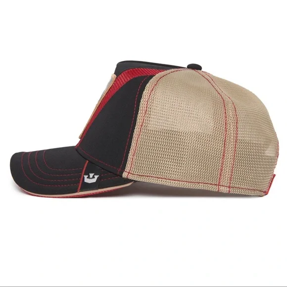 NIB Limited Edition Goorin Brothers “Cut Throat” Finch Trucker Hat - Picture 4 of 6